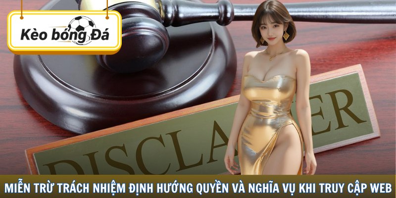 Miễn trừ trách nhiệm định hướng quyền và nghĩa vụ khi truy cập web