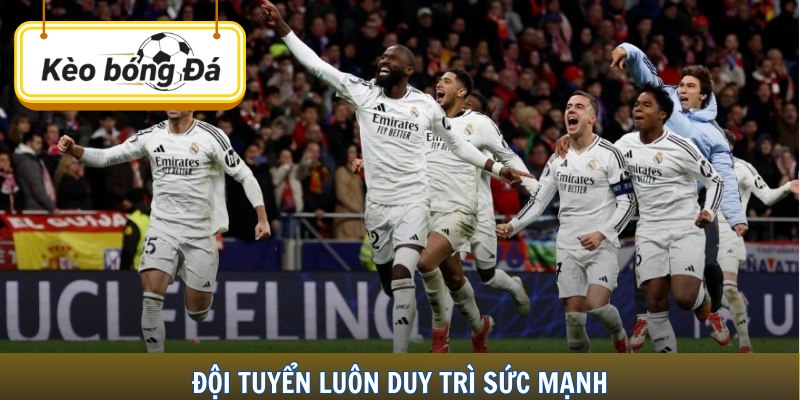 Đội tuyển luôn duy trì sức mạnh
